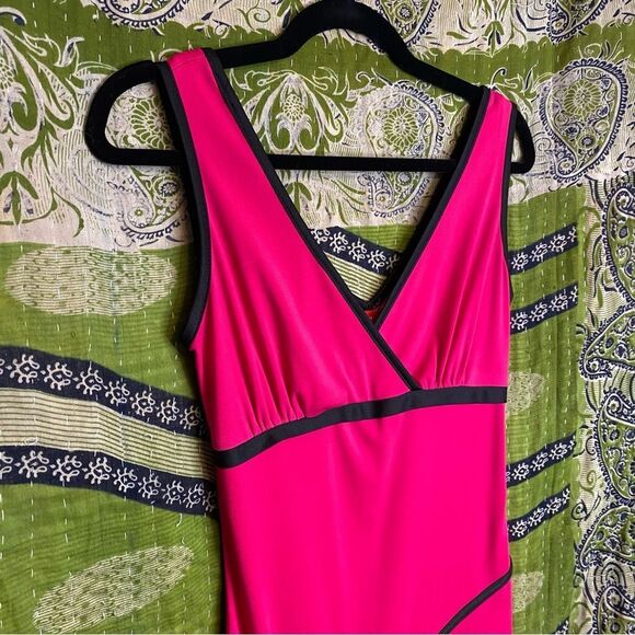 Y2K Ruby Rox Pink Sleeveless Midi Dress Size Small - Picture 4 of 10